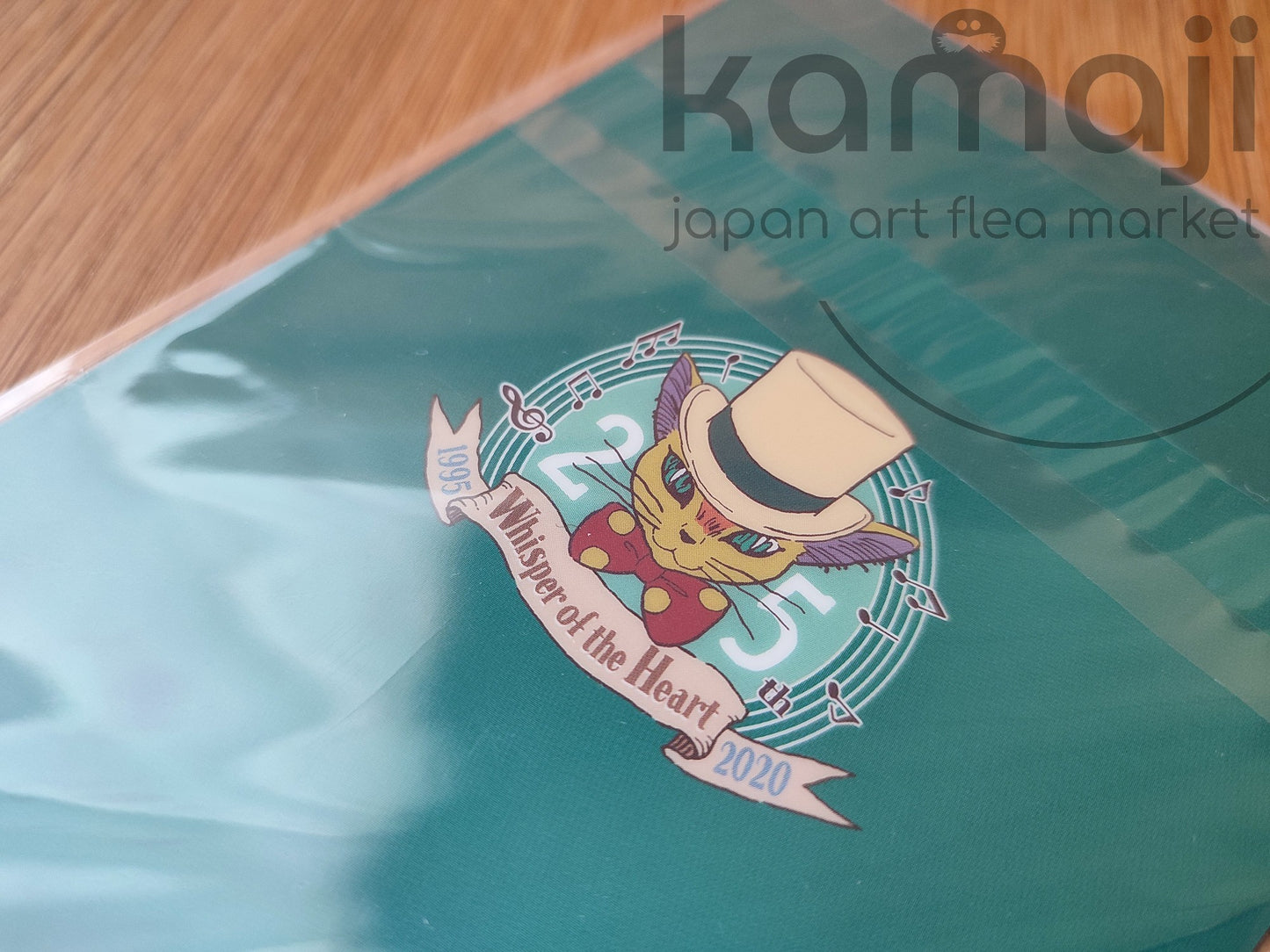 Miroir de poche et mini-sous-main officiels Ghibli Baron • Objet de collection 25e anniversaire de Si tu tends l'oreille • Produit « non destiné à la vente »