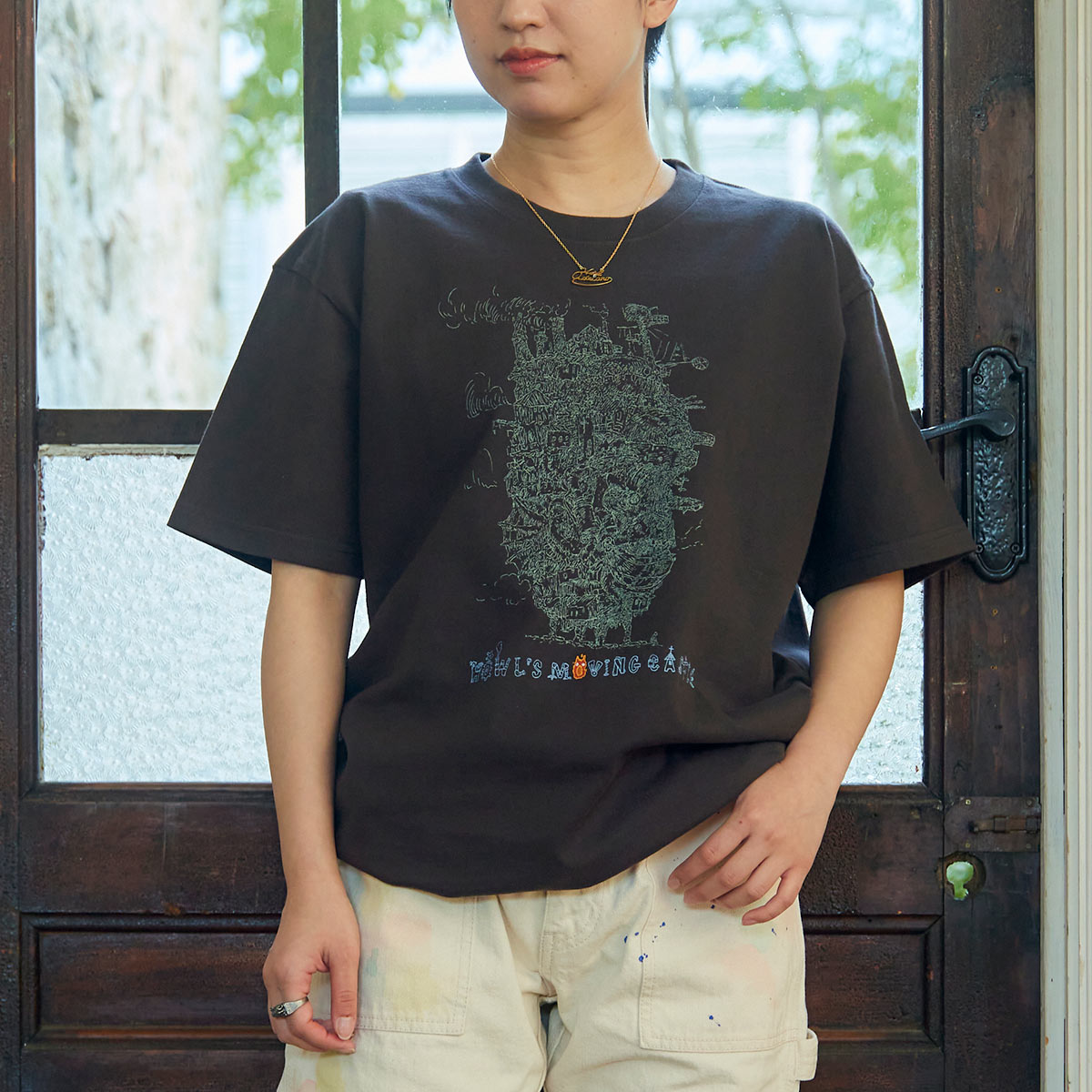 Howl's shops Moving Castle Scenic Shirt