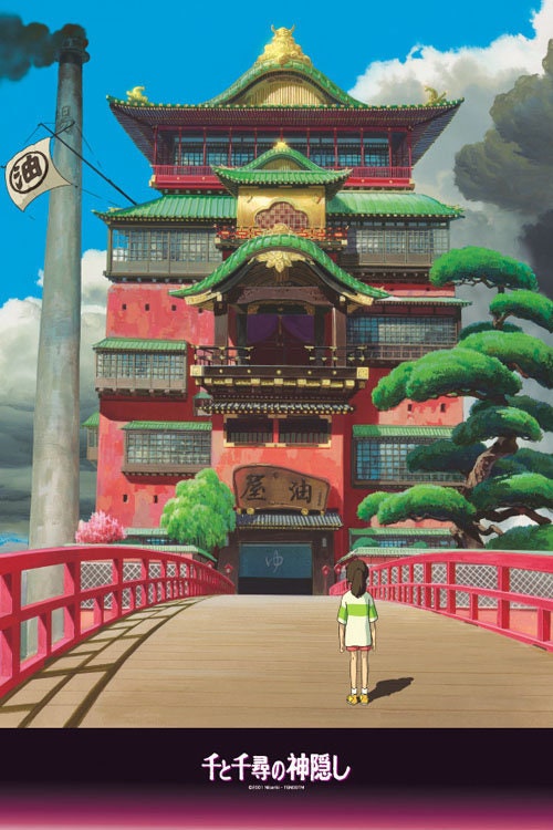 Ghibli 1000 pieces Jigsaw Puzzle • Spirited Away Film Scene/Interior Diorama/Home Decor • Anime Craft Game/Hobby • Ghibli Studio Gift