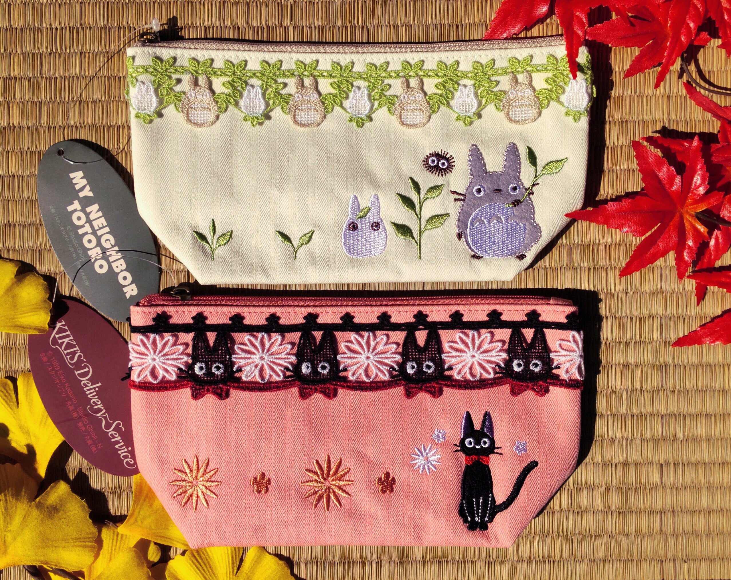 Studio Ghibli Kiki’s Delivery Service Mesh Embroidered pouch • online Japan exclusive