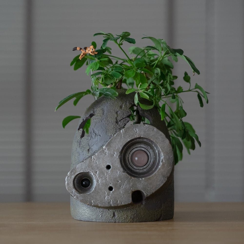 robot pot plant Laputa Robot Soldier Planter/Figure/Aquarium Decoration – Kamaji Market