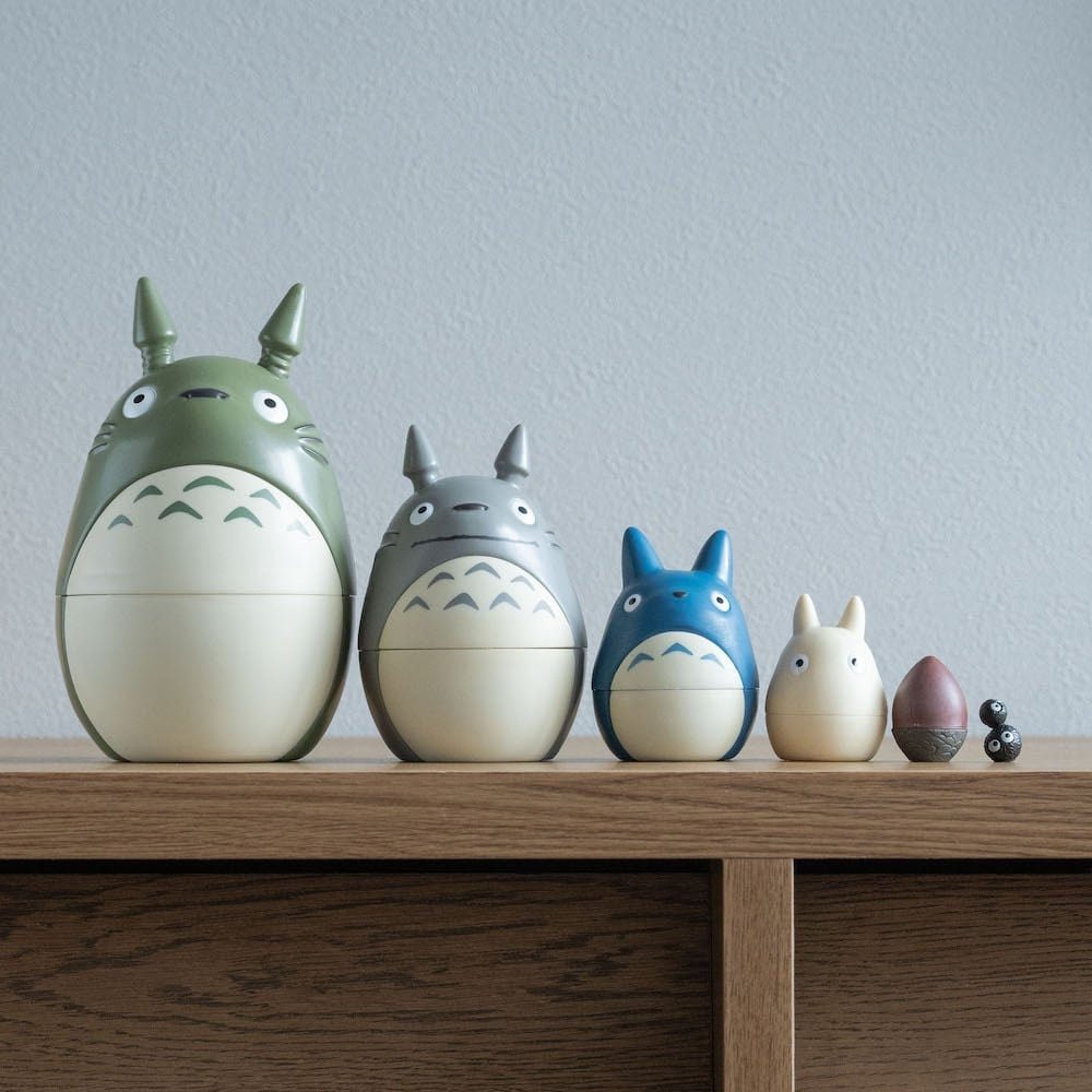 My Neighbor Totoro Figure Set/Matryoshka - Kamaji Market