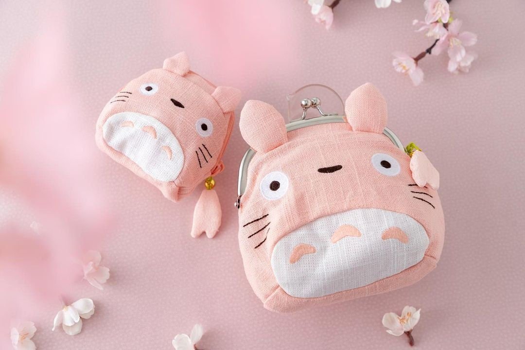 totoro schlafsack My Neighbor Totoro Pink Sakura Coin Purse