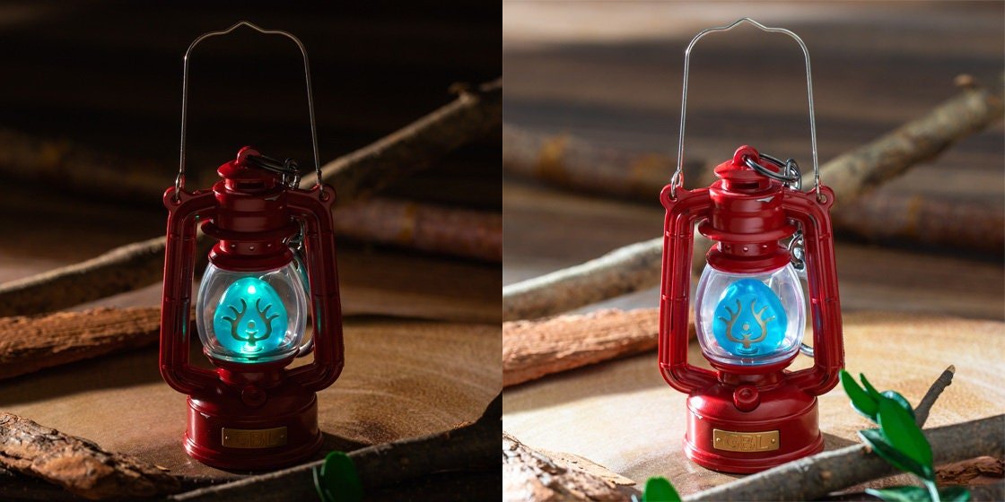 Official Ghibli GBL Lantern Keychain/Charm • My Neighbor Totoro, Howl's Moving Castle, Laputa Castle in the Sky - Kamaji Market