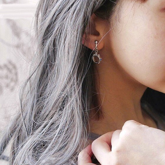 Official Ghibli Howl Earrings • Howls Moving Castle Ring Earring • Anime Japanese Jewelry - Kamaji Market