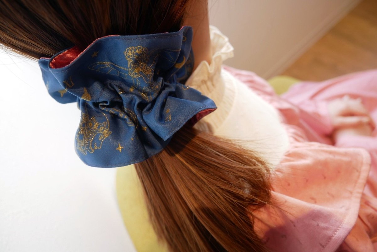 Official Ghibli Howl Hair Band/Elastic • Howls Moving Castle Hair Tie/Ponytail Holder/Scrunchie/Hand Band/Decor - Kamaji Market