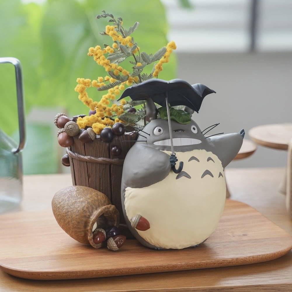 ghibli planter Official Ghibli Planter Cover/Figure • My Neighbor Totoro  Pot/Vase/Holder/Interior Design/Home Decor