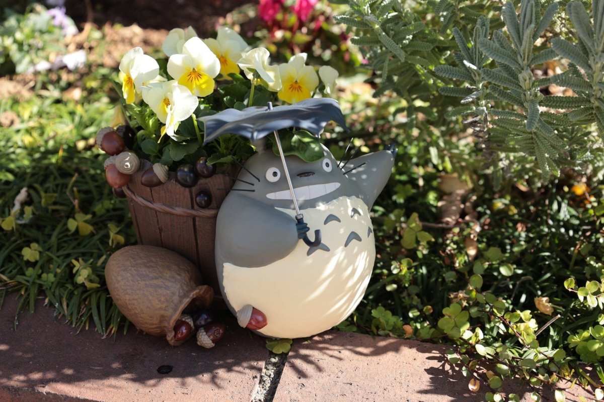 Official Ghibli Planter Cover/Figure • My Neighbor Totoro Pot/Vase/Holder/Interior Design/Home Decor - Kamaji Market