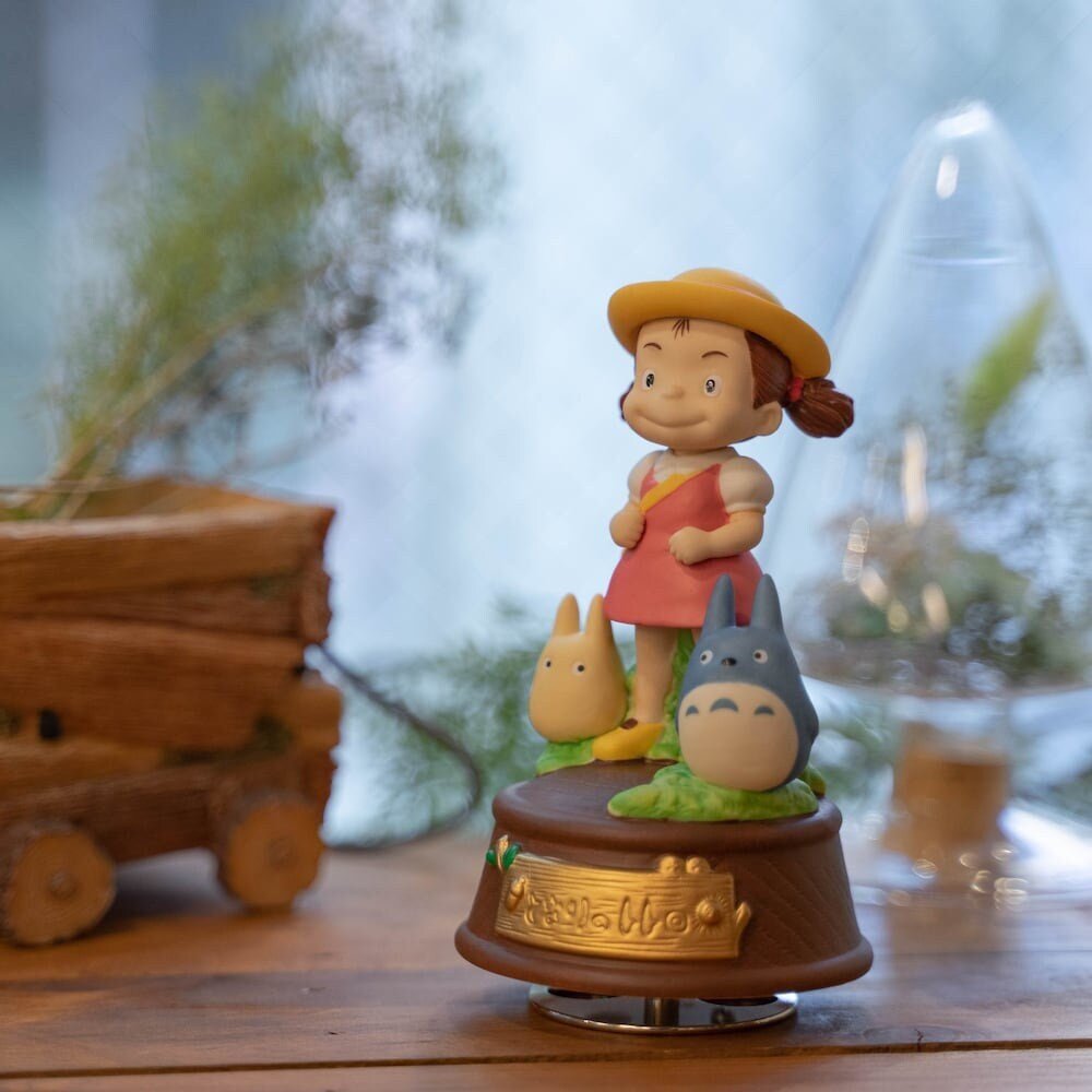 Official Ghibli Totoro Porcelain Music Box/Figure • My Neighbor Totoro Figurine/Statue/Replica/Interior Decor/Diorama - Kamaji Market