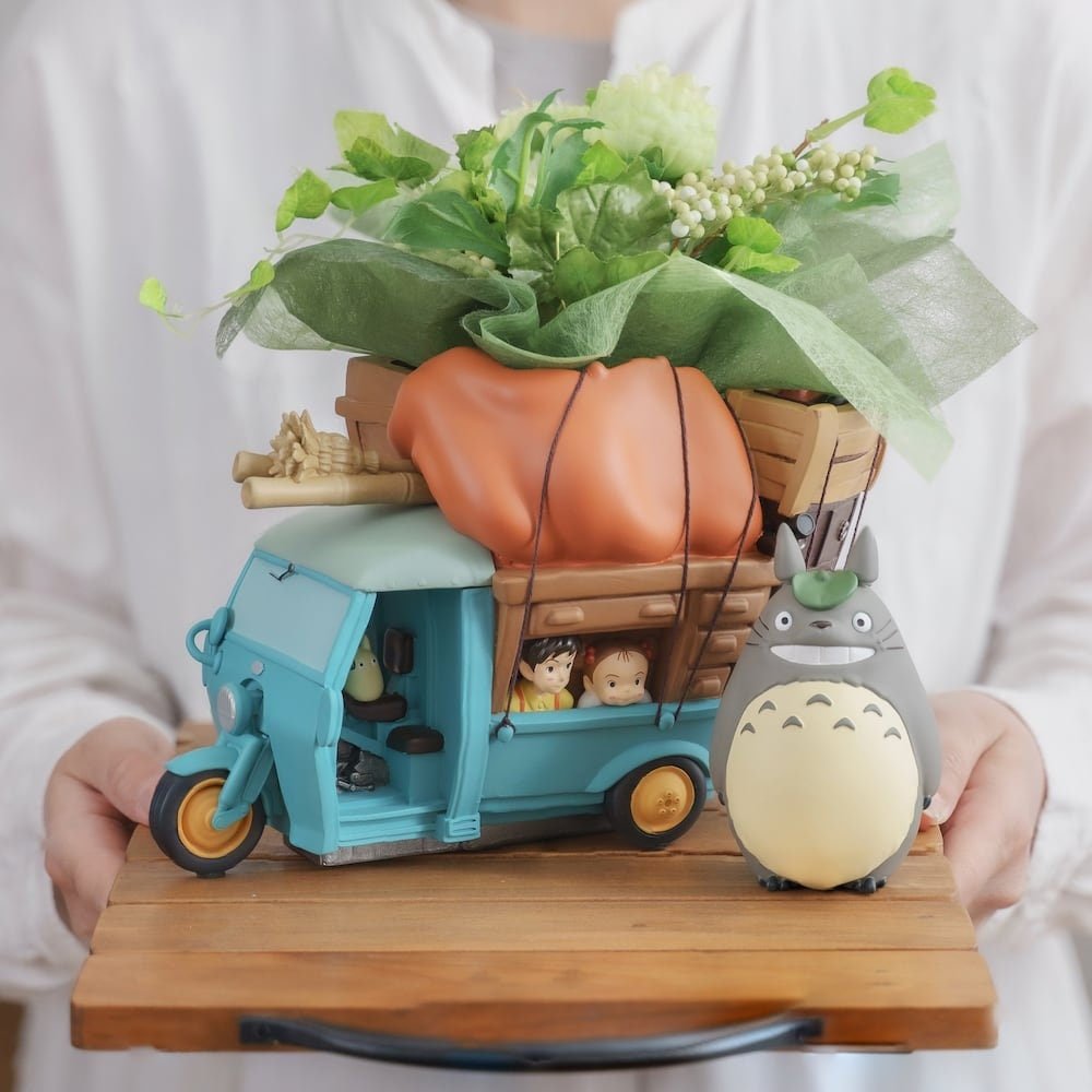 Official Studio Ghibli Totoro Planter Cover/Diorama • My Neighbor Totoro Pot/Vase/Holder/Home Decor/Interior Design - Kamaji Market