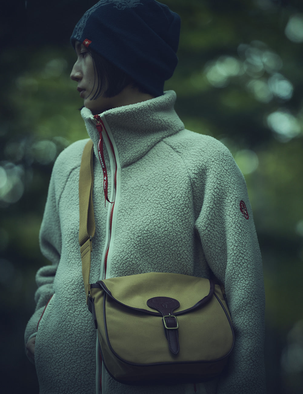 Official Ghibli Princess Mononoke Shoulder Bag/Clutch • Forest of the Deer God Cross Body Bag • Made by Firefox