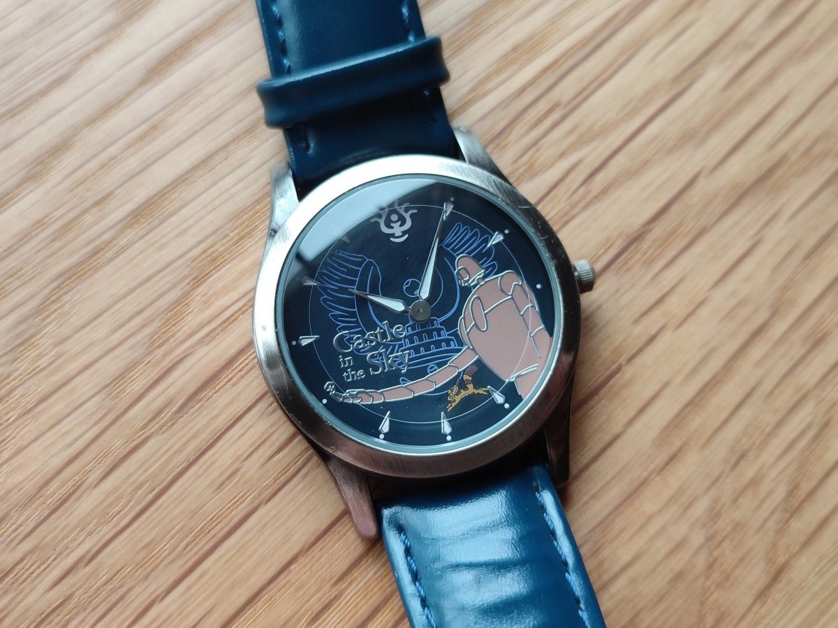 北欧時計Antonio Zacarella x Studio Ghibli希少 Vintage* Official Ghibli Laputa Wrist Watch • Castle in the Sky