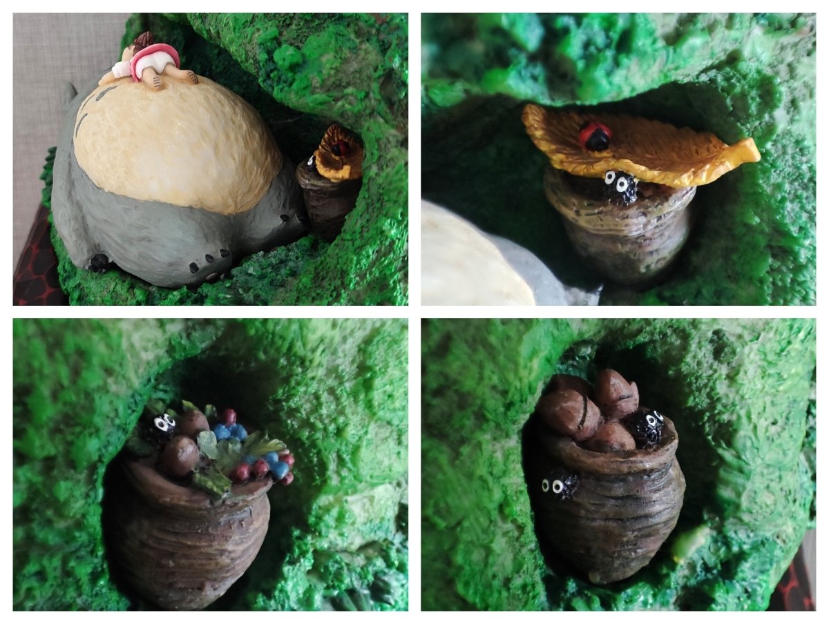 Vintage* Official Ghibli Planter/Diorama • My Neighbor Totoro Pot/Figure/Figurine/Holder/Replica/Home Decor - Kamaji Market