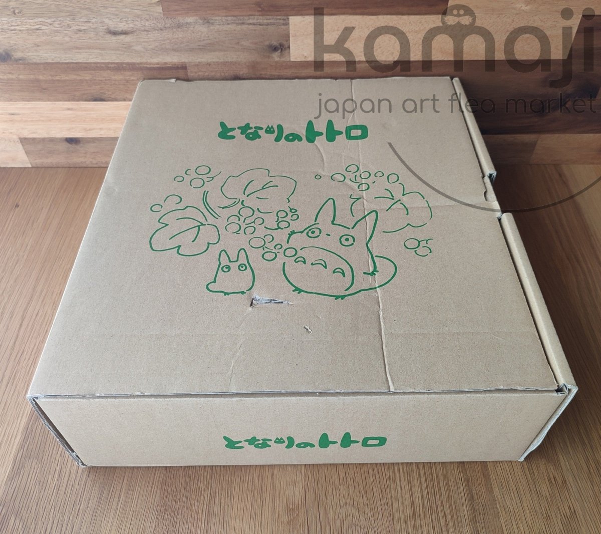 Vintage* Official Ghibli Totoro Green Wall Clock • My Neighbor Totoro Wall Hanging / Home Decor Art / Interior Design - Kamaji Market