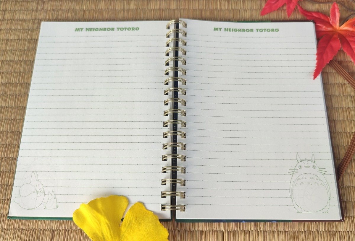 Vintage* Official Ghibli Totoro Notebook • My Neighbor Totoro Notepad/Sketchbook/Diary/Planner • Anime Stationery - Kamaji Market