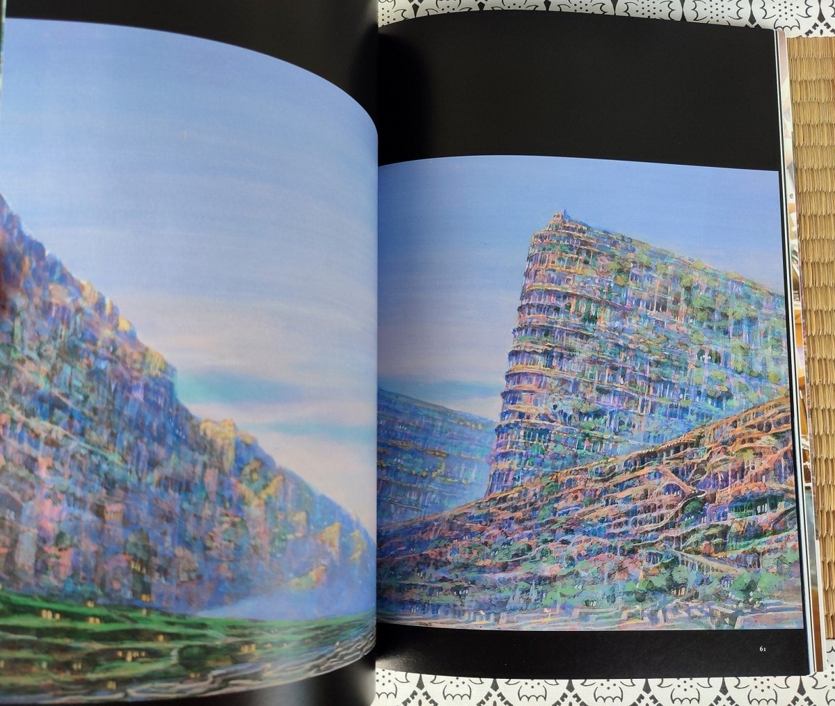 Vintage* Official Ghibli Whisper Artbook "The Tale of Baron" • Whisper of the Heart Japanese Anime Painting Art Book - Kamaji Market