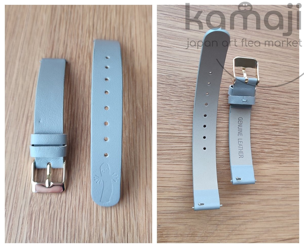 Vintage* Official Moomins Blue-Golden Wrist Watch • Moomintroll, Little My Japanese Watches - Kamaji Market