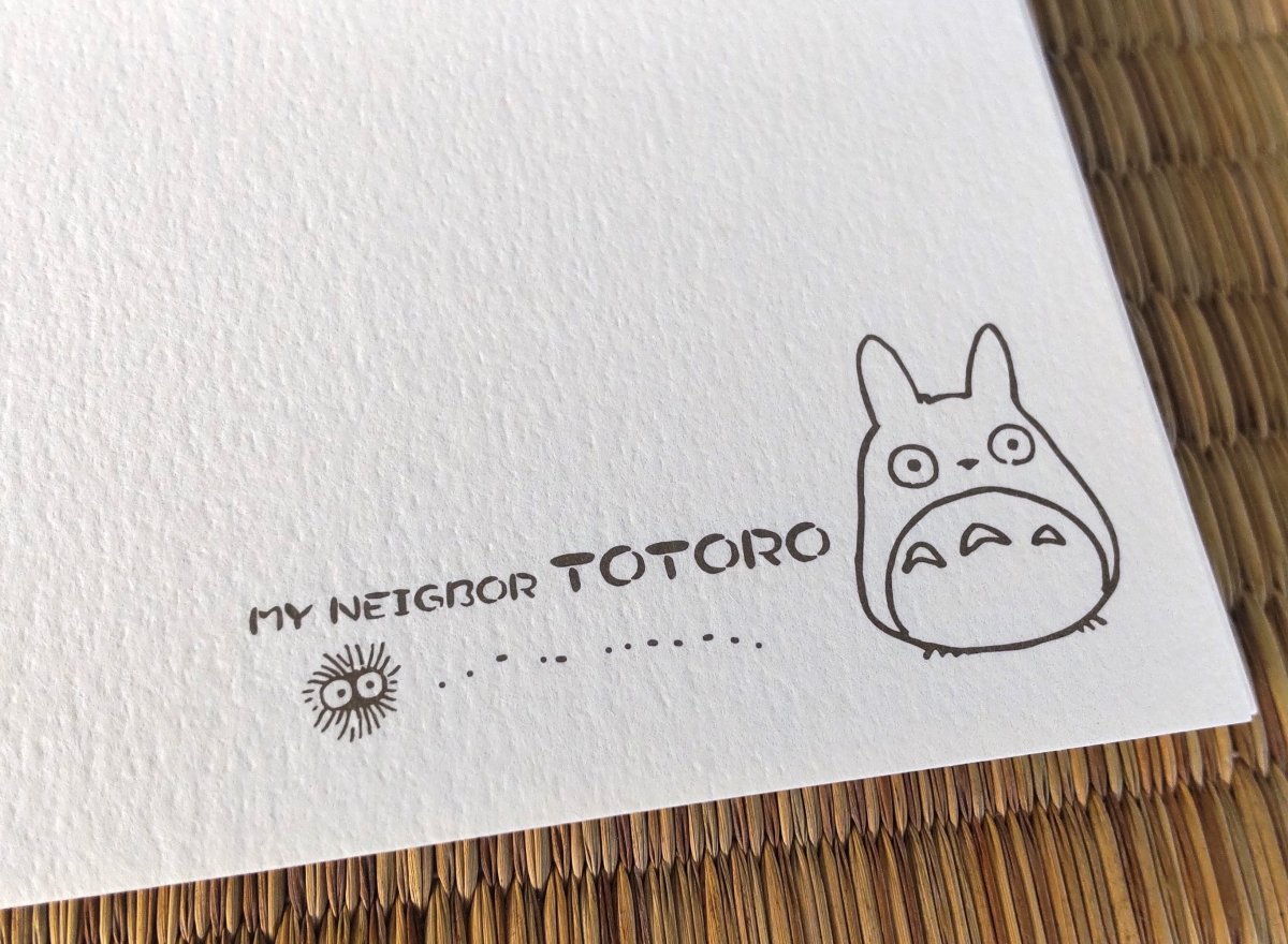 Vintage* Official Studio Ghibli Totoro Sketchbook • My Neighbor Totoro Notepad/Sketchpad/Writing pad/Sketch book/Gift for Drawing - Kamaji Market
