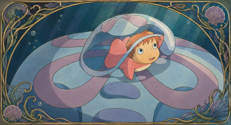 Ponyo on the Cliff by the Sea - Kamaji Market