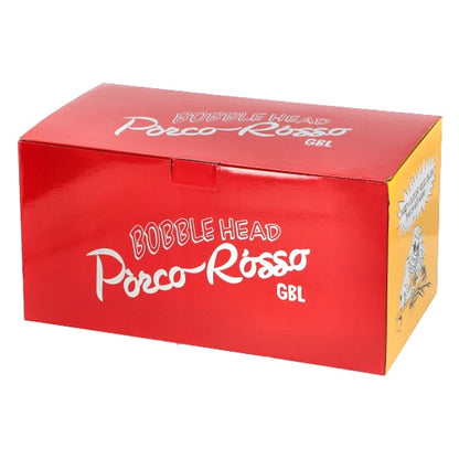 Offizielle Ghibli Porco Rosso Wackelkopffigur • Crimson Pig Deko • GBL