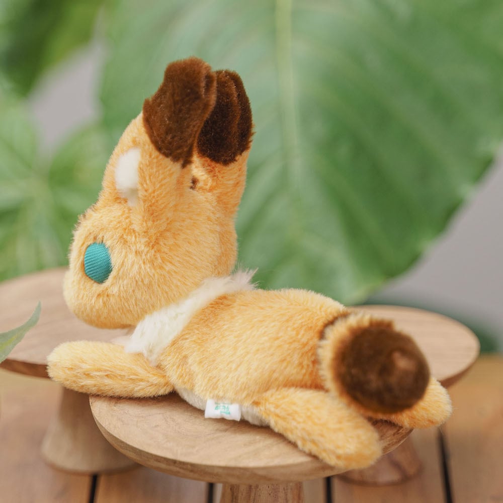 Official Ghibli Fox-Squirrel Teto Plush Toy • Nausicaa, Laputa Stuffed Animal/Figure/Home Decor • S size
