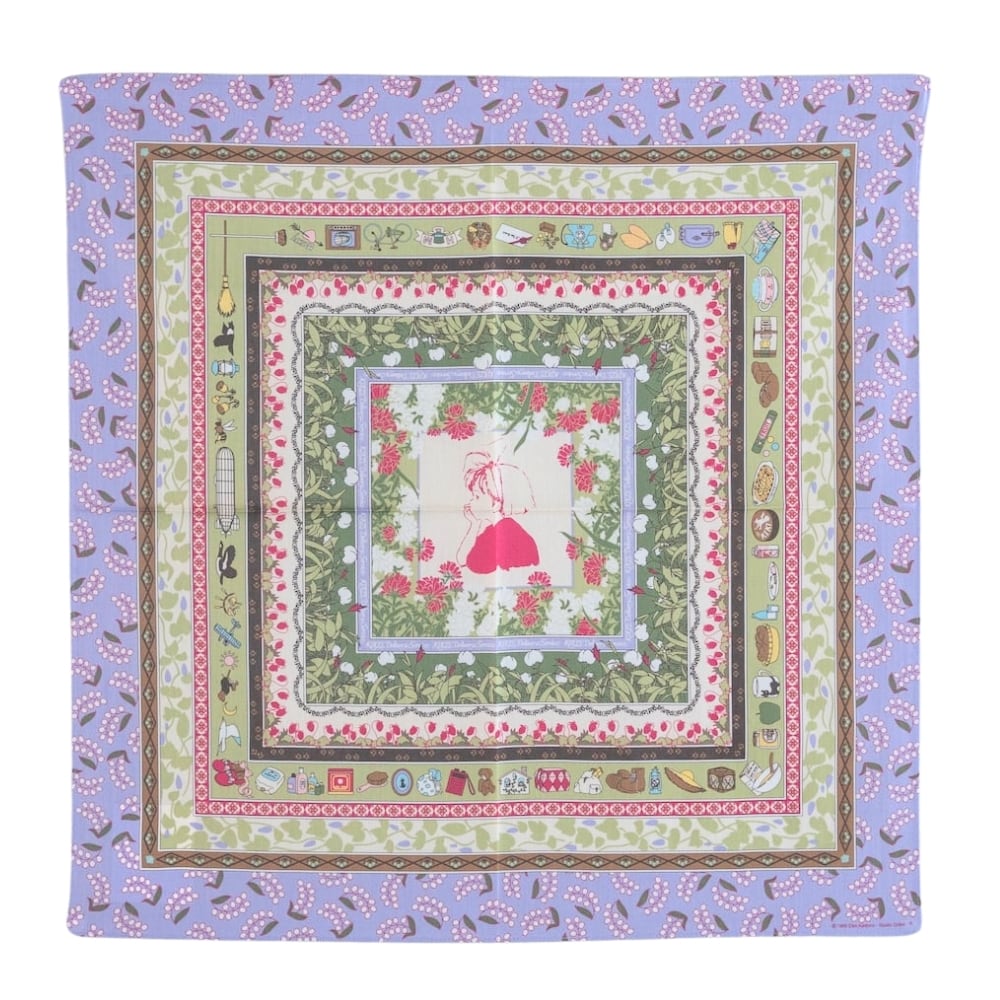 Official Ghibli Kikis Delivery Service Lilly Neckerchief/Handkerchief • Tapestry/Interior Decor with Kiki