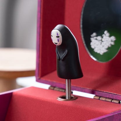 Official Ghibli No Face Music Box/Jewelry Case • Spirited Away Holder/Figurine/Interior Decoration/Replica/Decor,Kaonashi Studio Ghibli Gift