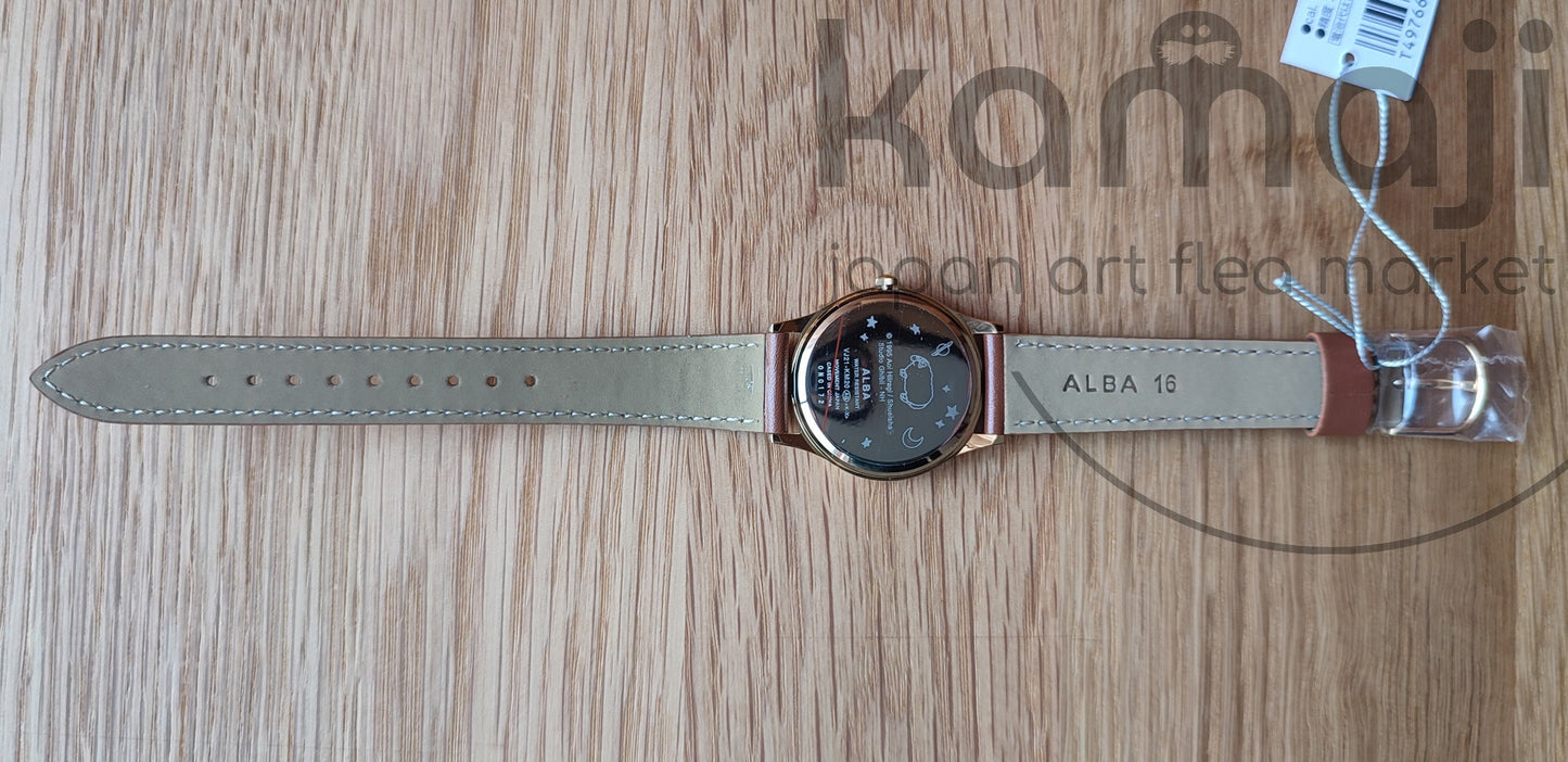 Offizielle Ghibli-Uhr „Stimme des Herzens“ • Armbanduhr mit Zwergenkönig und Elfenkönigin • Seiko/ALBA Anime-Uhren