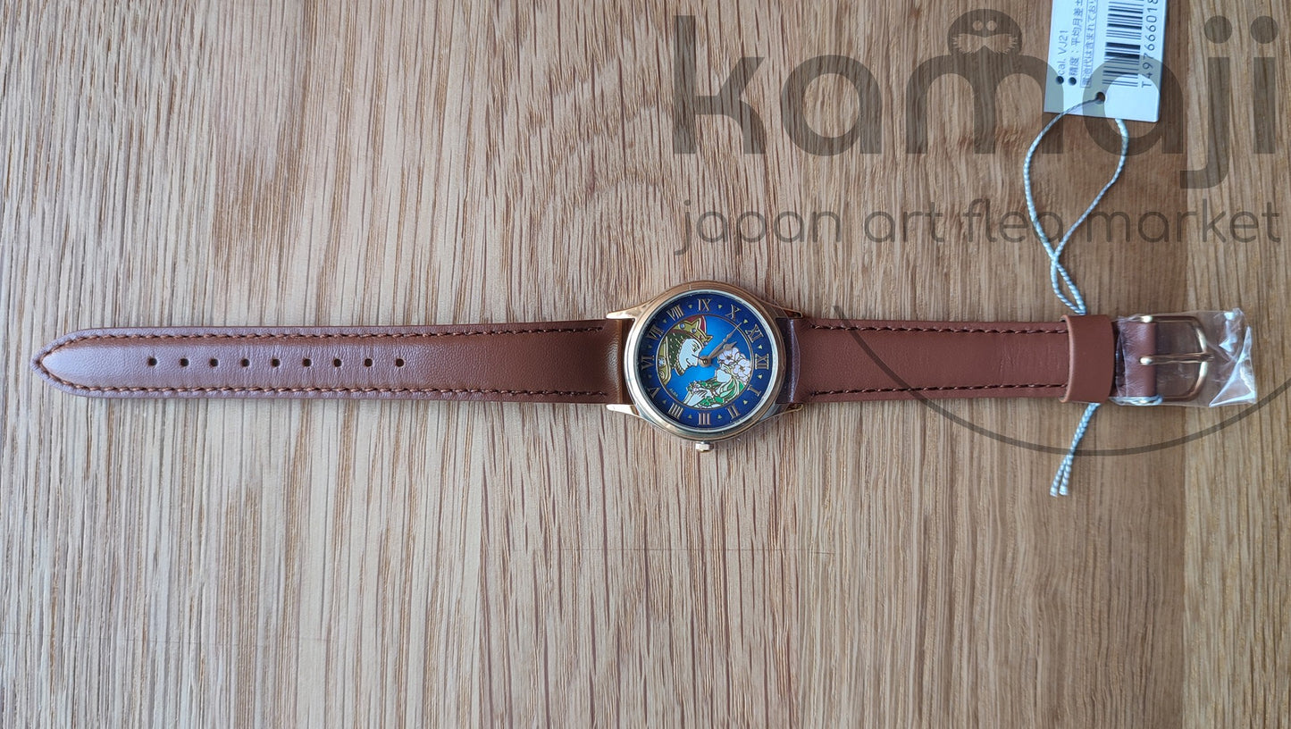 Offizielle Ghibli-Uhr „Stimme des Herzens“ • Armbanduhr mit Zwergenkönig und Elfenkönigin • Seiko/ALBA Anime-Uhren