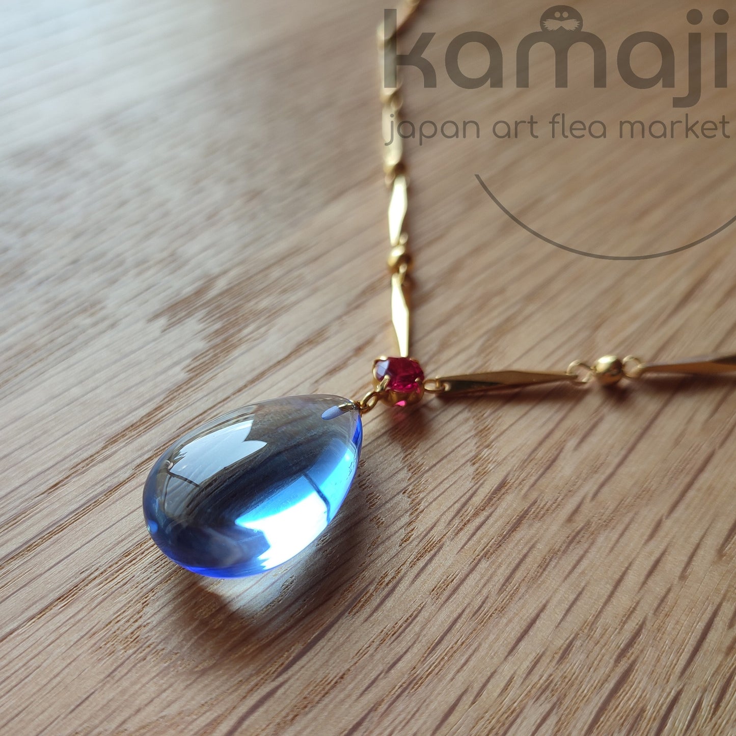 Vintage* Official Ghibli Howl Necklace • Howls Moving Castle Pendant with Chain • Cominica Japanese Jewelry