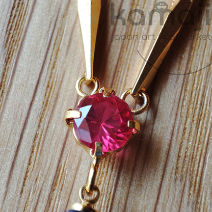 Vintage* Official Ghibli Howl Necklace • Howls Moving Castle Pendant with Chain • Cominica Japanese Jewelry