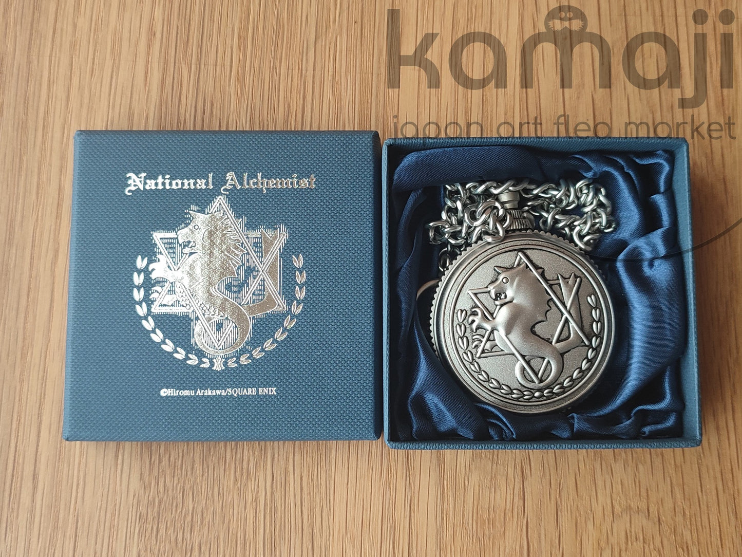 Montre de poche officielle Fullmetal Alchemist vintage* • Manga Hiromu Arakawa • Square Enix