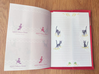 Vintage* Official Ghibli Jiji Planner with Book Cover • Kikis Delivery Service Gigi Notepad/Diary/Schedule Book/Notebook • Japanese Stationery