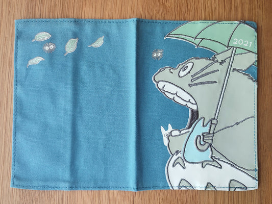 Official Ghibli My Neighbor Totoro Blue Book Cover • Notebook/Schedule book/Diary/Planner/Notepad • Japanese Stationery