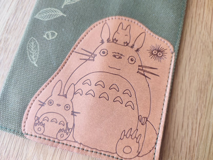 Official Ghibli My Neighbor Totoro Green Book Cover • Notebook/Schedule book/Diary/Planner/Notepad • Japanese Stationery
