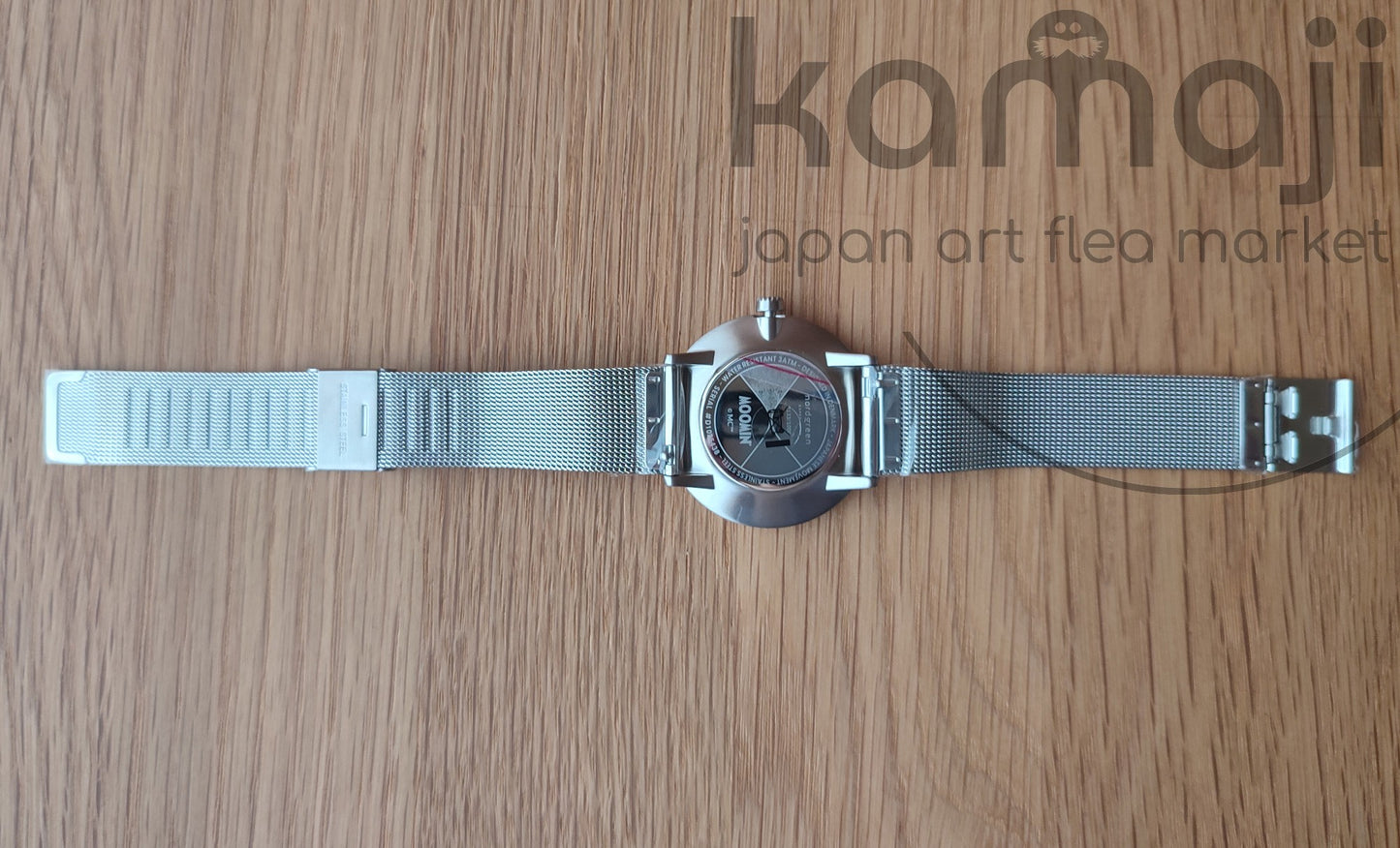 Official Moomins Nordgreen Wrist Watch • Moomintroll Gray Japanese Watches • Lim. 1000