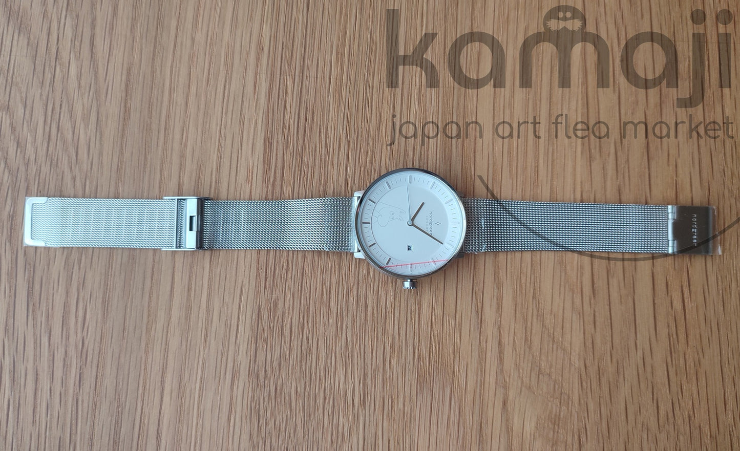 Official Moomins Nordgreen Wrist Watch • Moomintroll Gray Japanese Watches • Lim. 1000