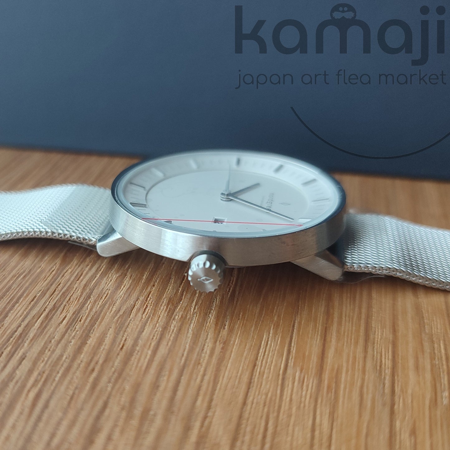 Official Moomins Nordgreen Wrist Watch • Moomintroll Gray Japanese Watches • Lim. 1000