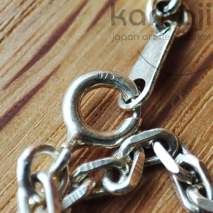Vintage* Official Fullmetal Alchemist Roy Mustang Silver Necklace • Square Enix Japanese Anime Jewelry