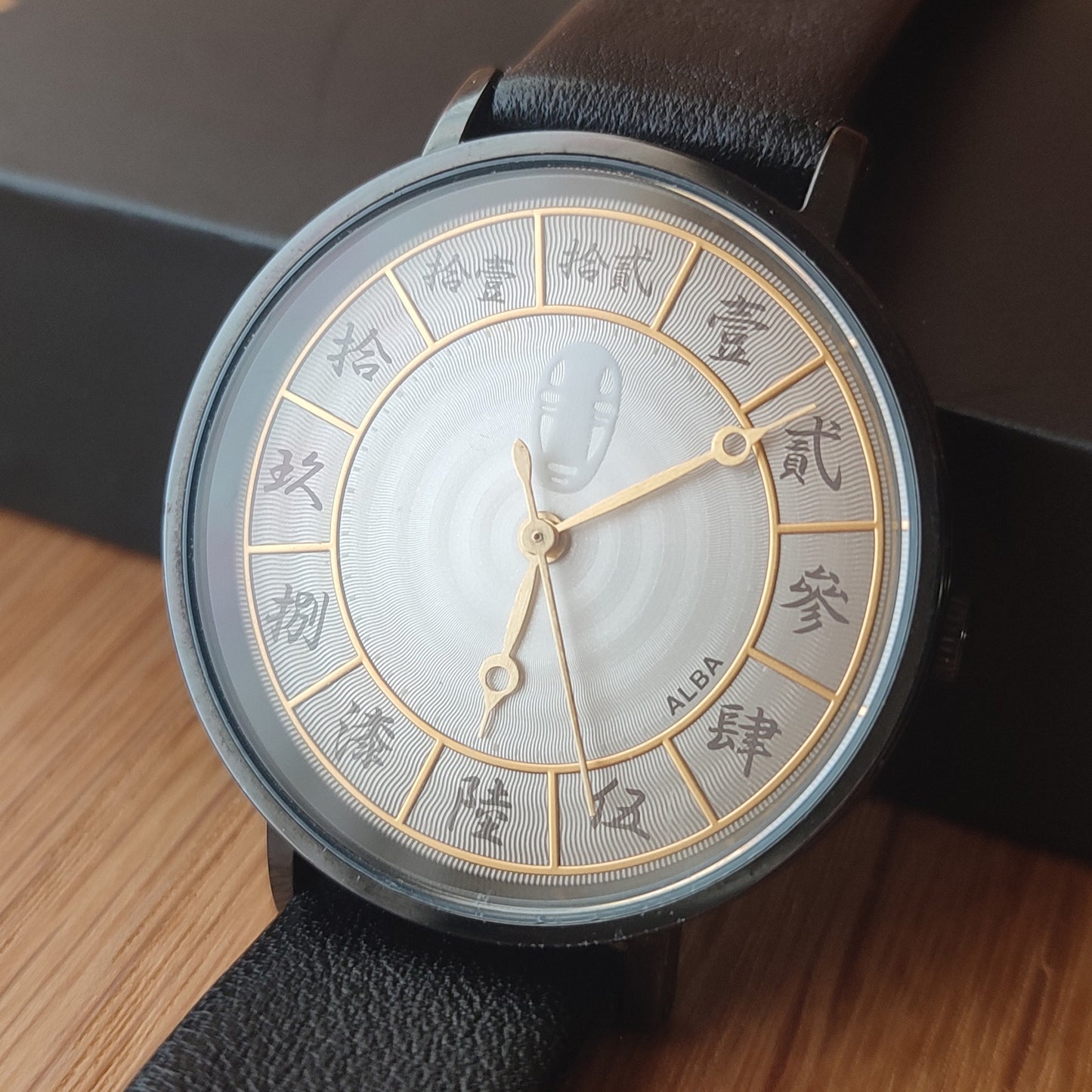 Vintage* Official Ghibli Spirited Away Wrist Watch with No Face • ALBA Seiko Japanese Anime Watches • White Limited to 500