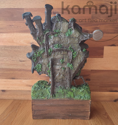 Vintage* Offizielle Ghibli Howl Figur/Diorama • Howls Moving Castle Figur/Statue/Innenarchitektur/Wohndekor