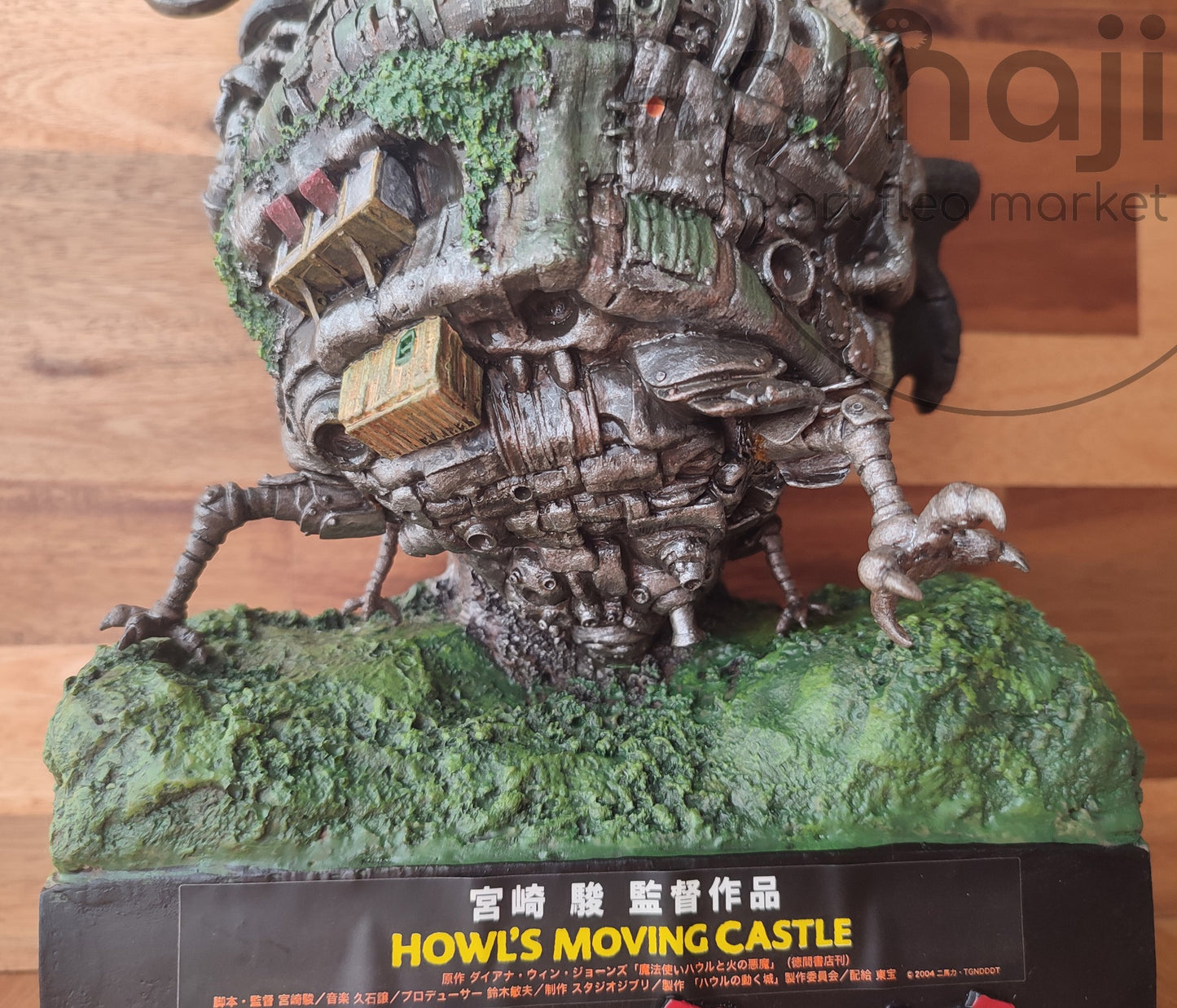 Vintage* Offizielle Ghibli Howl Figur/Diorama • Howls Moving Castle Figur/Statue/Innenarchitektur/Wohndekor