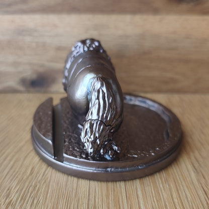 Offizielles Ghibli-Schmucktablett aus „Das wandelnde Schloss“ • Ringhalter mit Calcifer