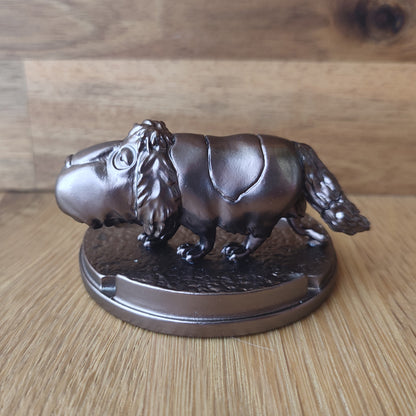 Offizielles Ghibli-Schmucktablett aus „Das wandelnde Schloss“ • Ringhalter mit Calcifer