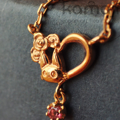 Collier/pendentif en argent vintage* officiel Ghibli Kiki avec coffret cadeau • Bijoux/chaîne du service de livraison de Kiki • Jiji Gigi