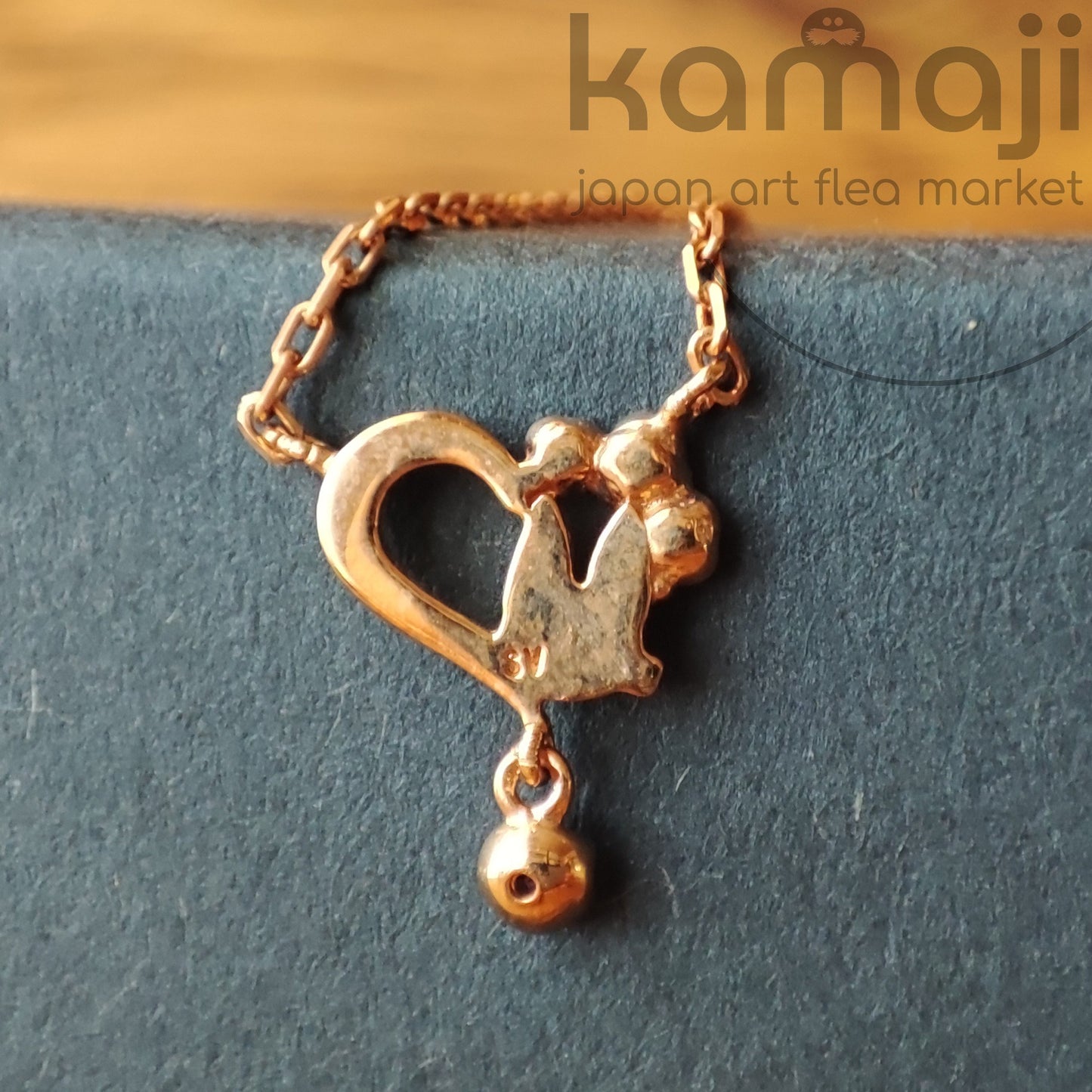 Collier/pendentif en argent vintage* officiel Ghibli Kiki avec coffret cadeau • Bijoux/chaîne du service de livraison de Kiki • Jiji Gigi