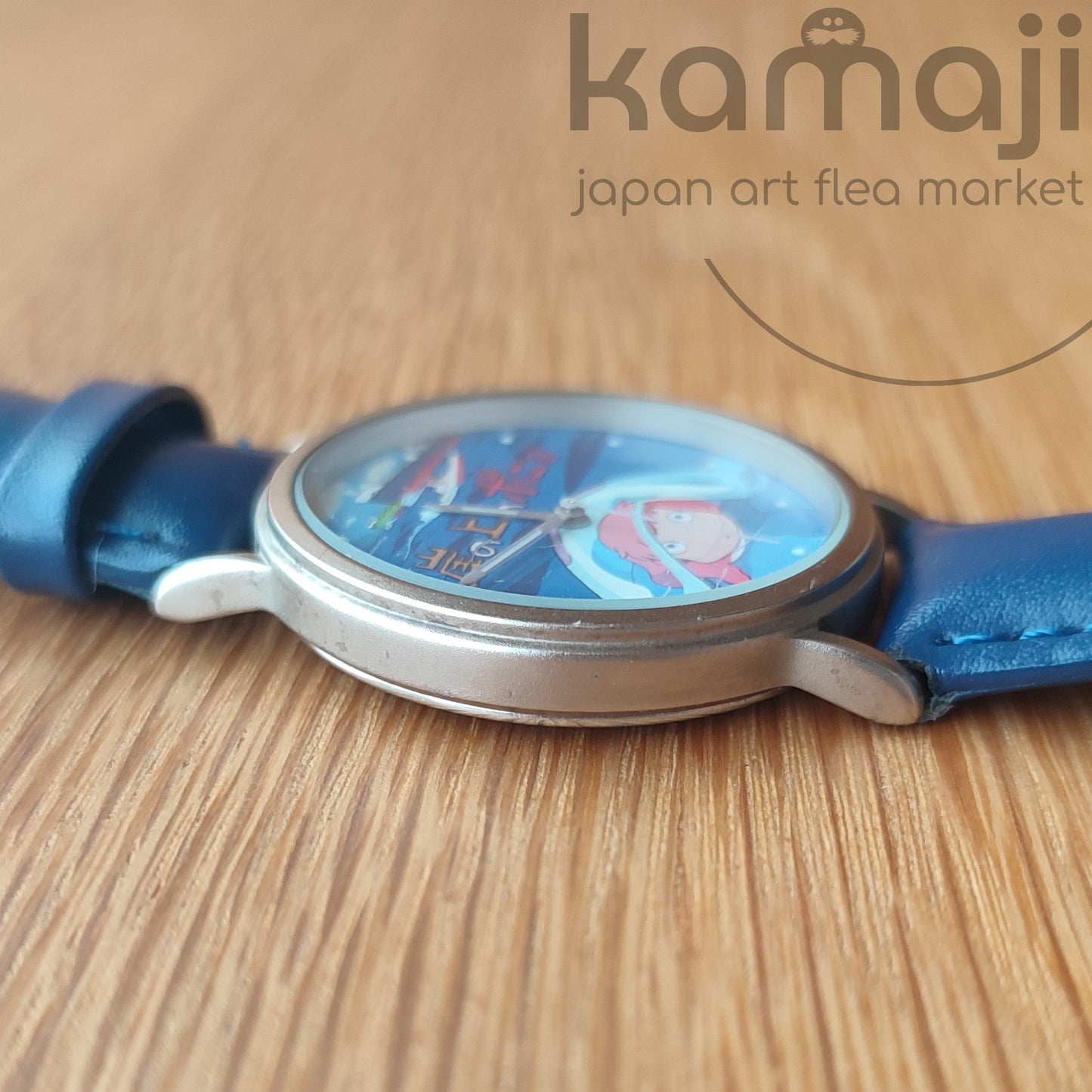 Vintage* Official Ghibli Ponyo Wrist Watch • Ponyo on the Cliff Japanese Anime Watches