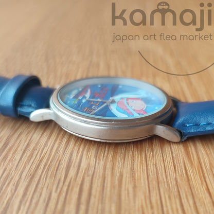 Vintage* Official Ghibli Ponyo Wrist Watch • Ponyo on the Cliff Japanese Anime Watches