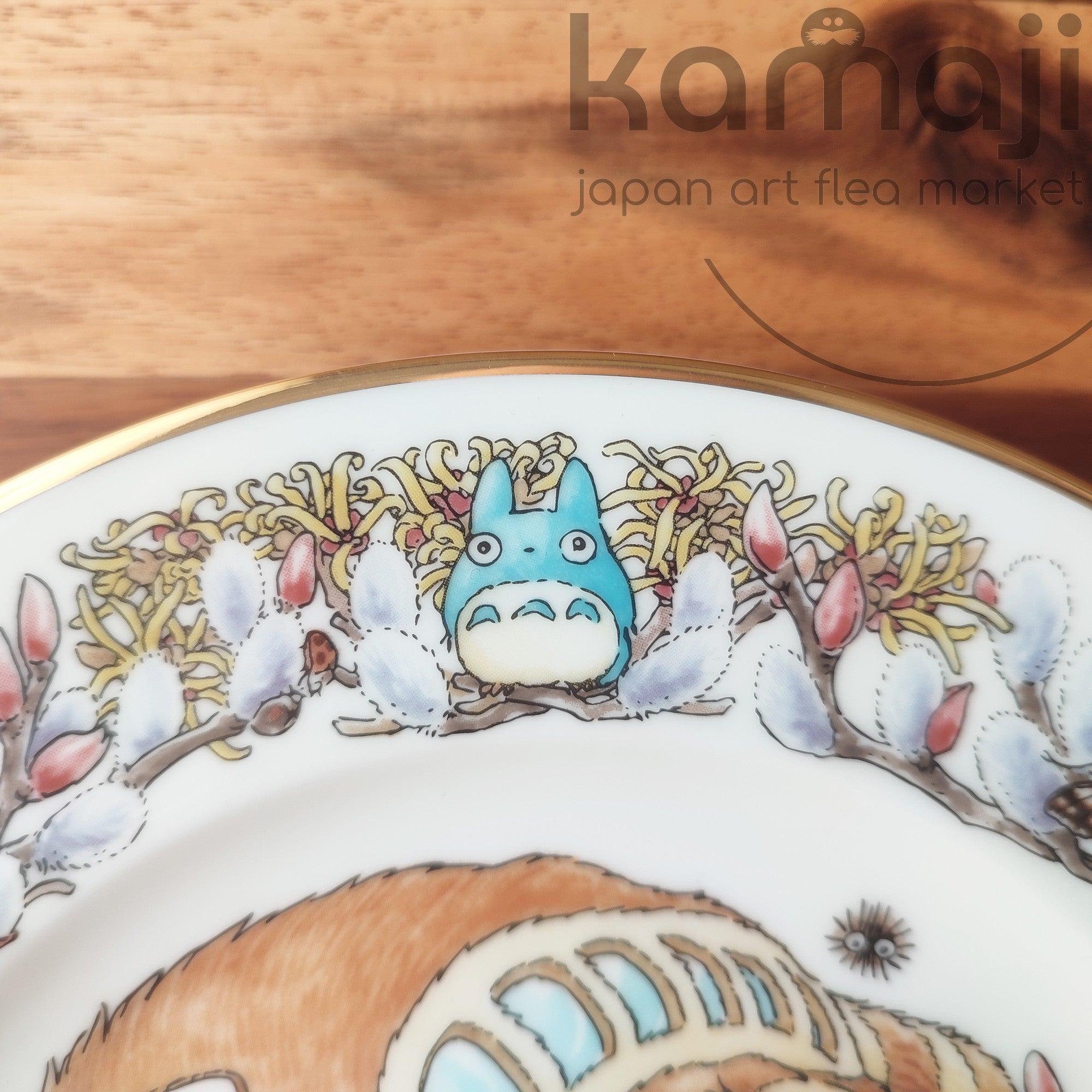 Vintage* Official Ghibli Totoro Plate 2008 Noritake • My Neighbor