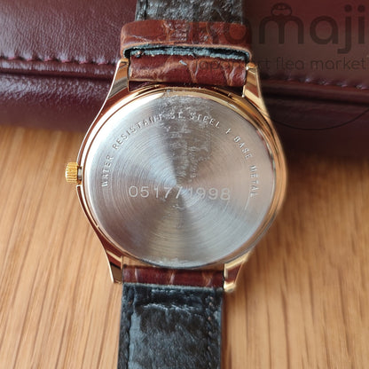 Montre-bracelet officielle Ghibli Princesse Mononoké vintage 1998* • Ashitaka doré • Limitée à 1998